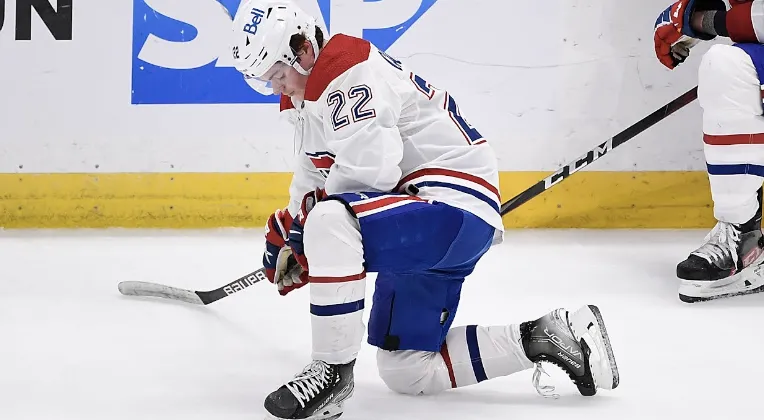 La réaction de Cole Caufield à la suite de l'élimination du Canadien en séries éliminatoires