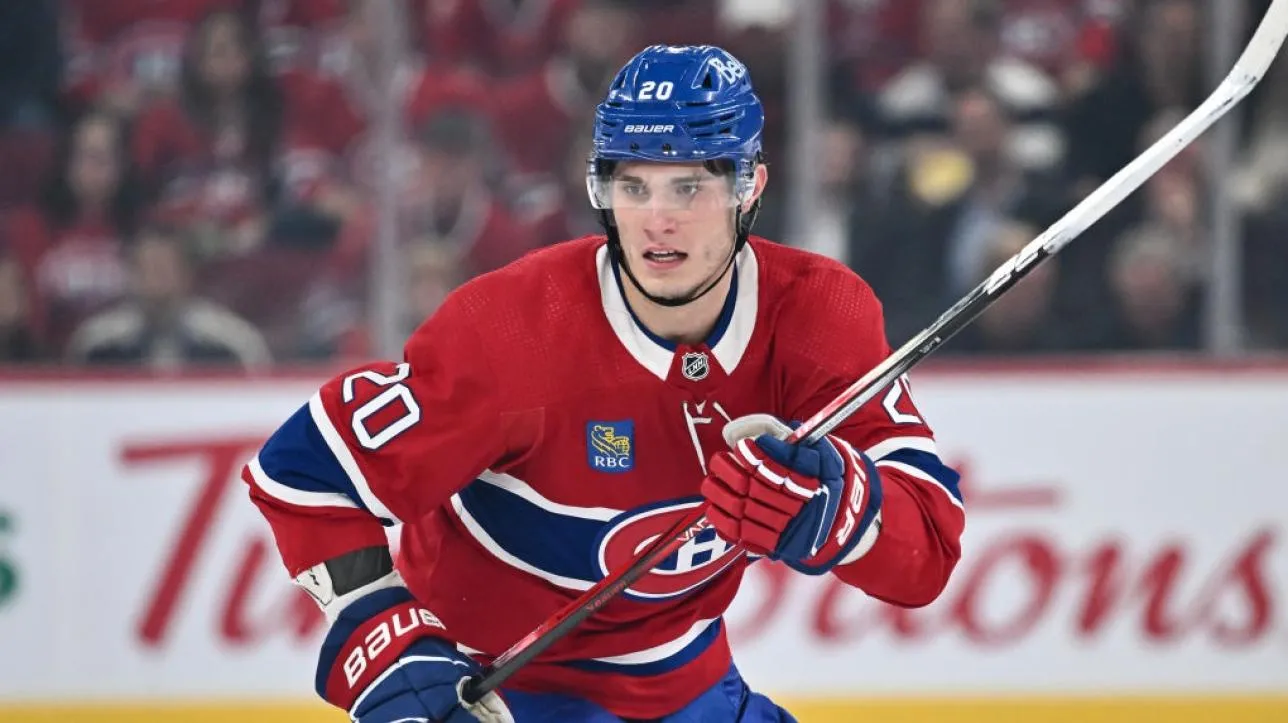 Juraj Slafkovsky avec le Canadien de Montréal