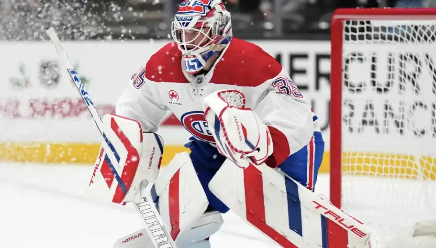 Le gardien Samuel Montembeault connait une excellente saison.