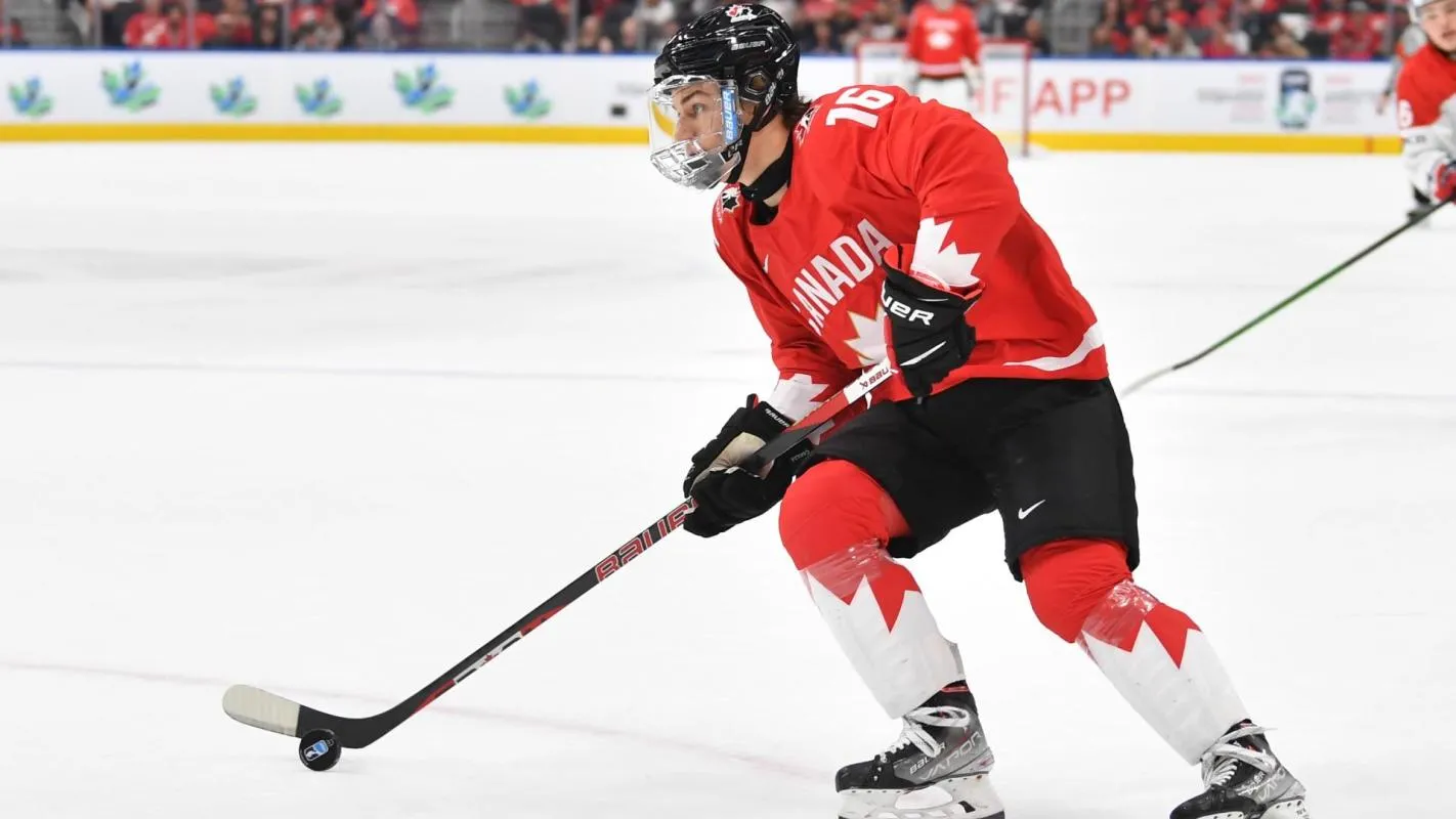 Connor Bedard once starred for Team Canada at the World Juniors