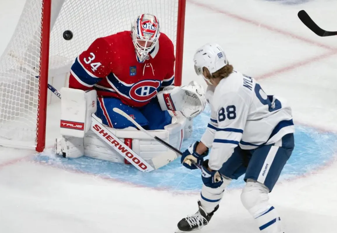 William Nylander contre le Canadien de Montréal