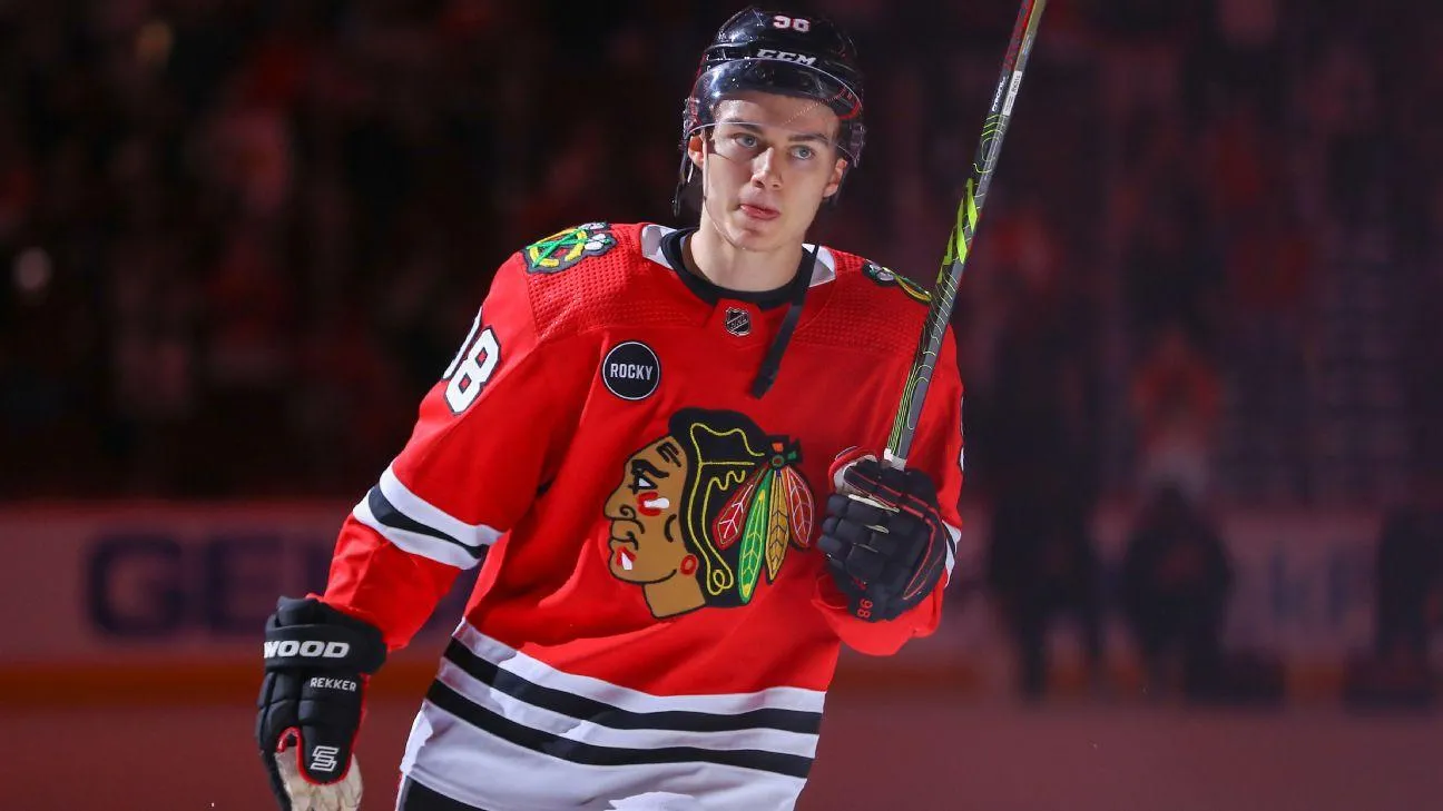 Chicago Blackhawks forward Connor Bedard