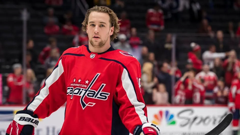 Brendan Leipsic during a game with the Washington Capitals