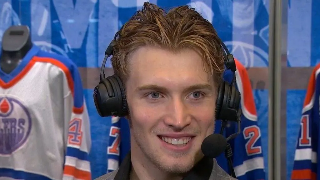 Corey Perry Rookie Oilers Rookie Takes A Hilarious Shot At Corey Perry In Interview