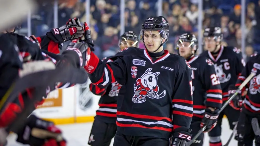 A Niagara IceDogs player has bee suspended for a disgusting act.
