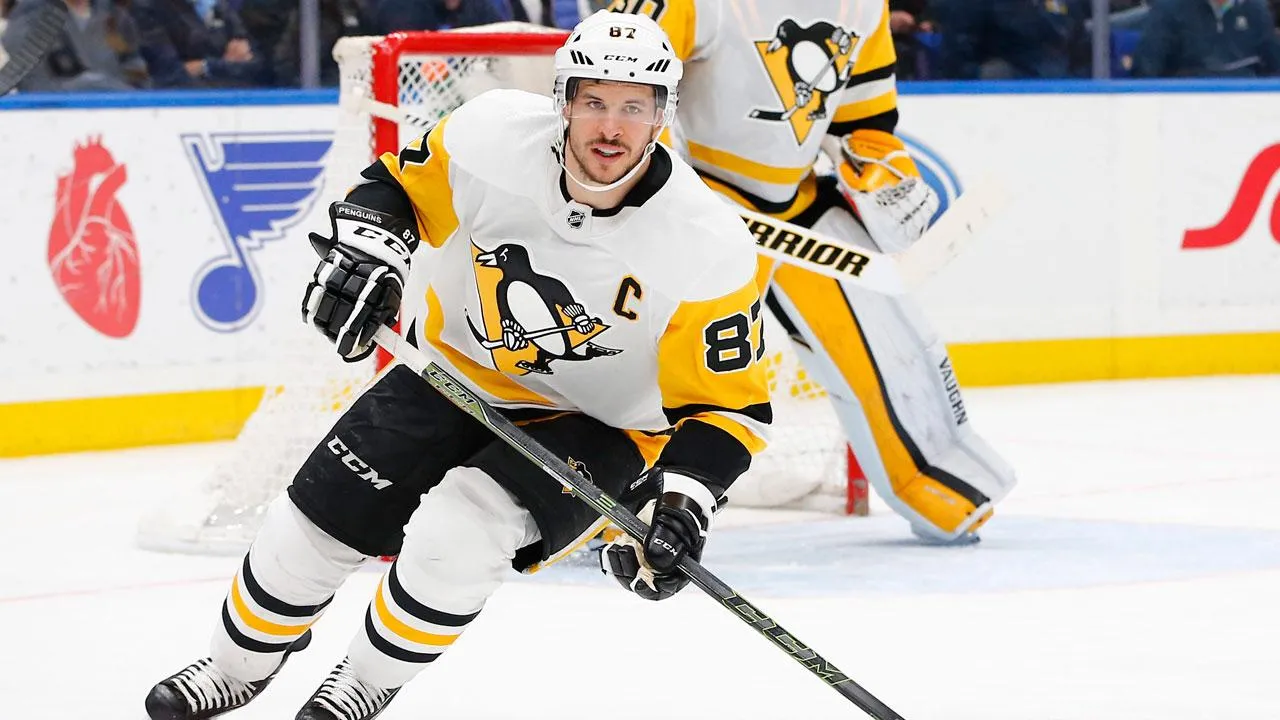 Sidney Crosby of the Pittsburgh Penguins.