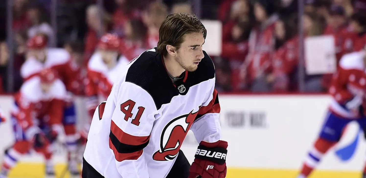 Former New Jersey Devils forward Michael McLeod