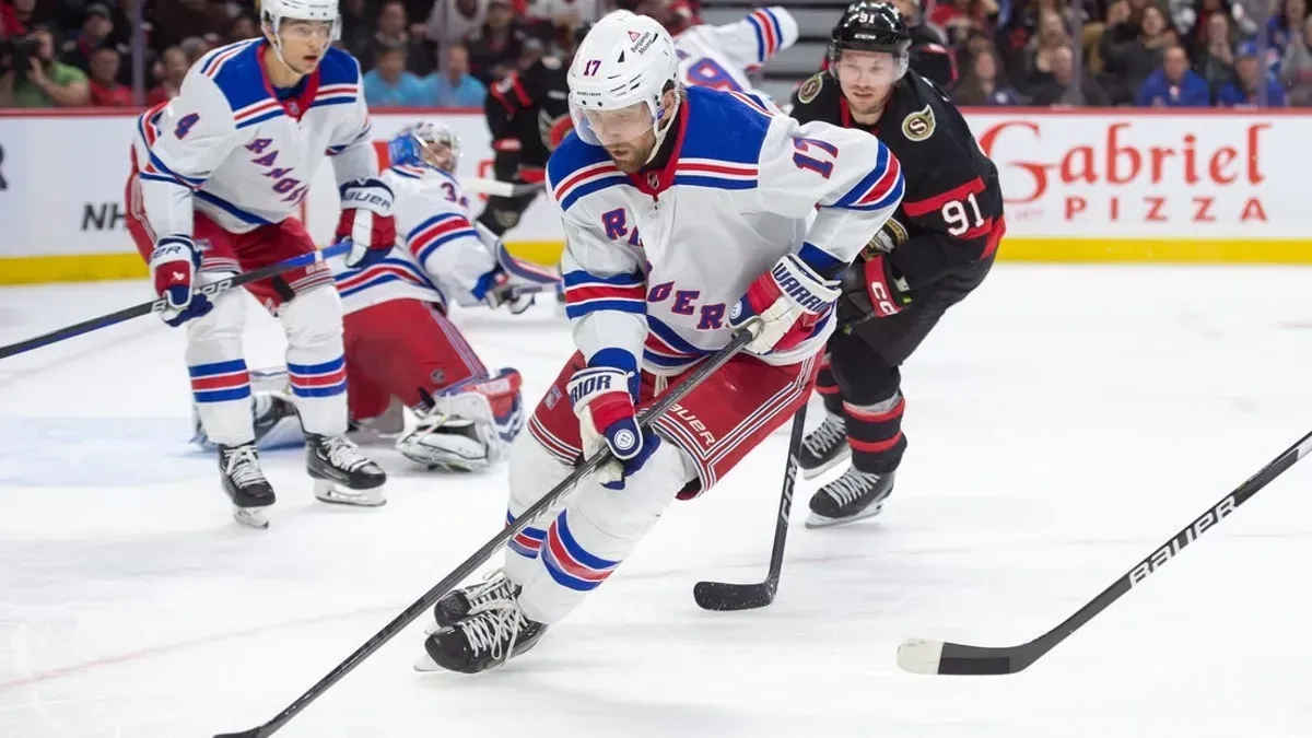 New York Rangers veteran forward Blake Wheeler