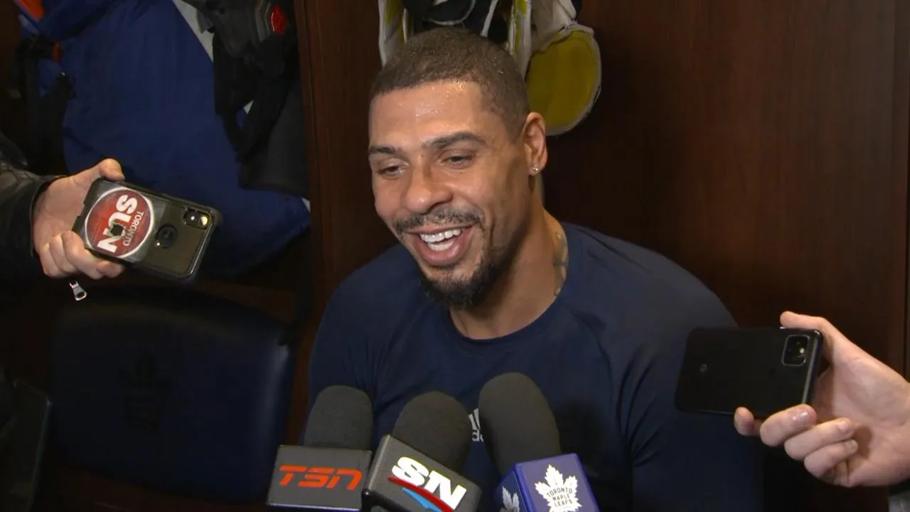 Ryan Reaves Hints At His Plans For Handling Rangers Rookie Matt Rempe
