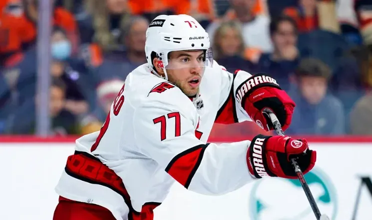 Tony DeAngelo of the Carolina Hurricanes