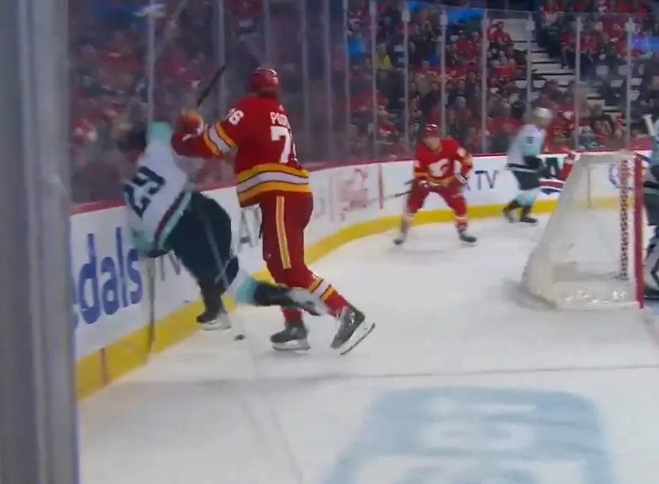 Flames forward Martin Pospisil