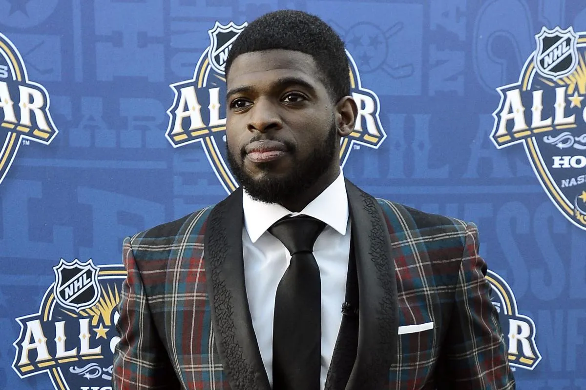 TV analyst and former NHLer PK Subban