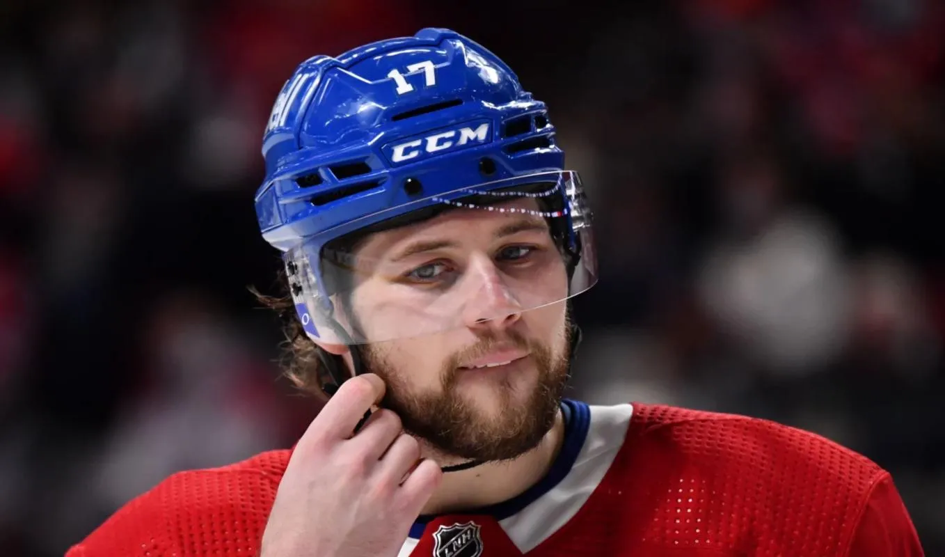 Josh Anderson dans l'uniforme du Canadien de Montréal