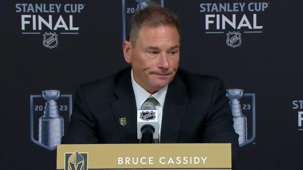 Golden Knights Head Coach Bruce Cassidy