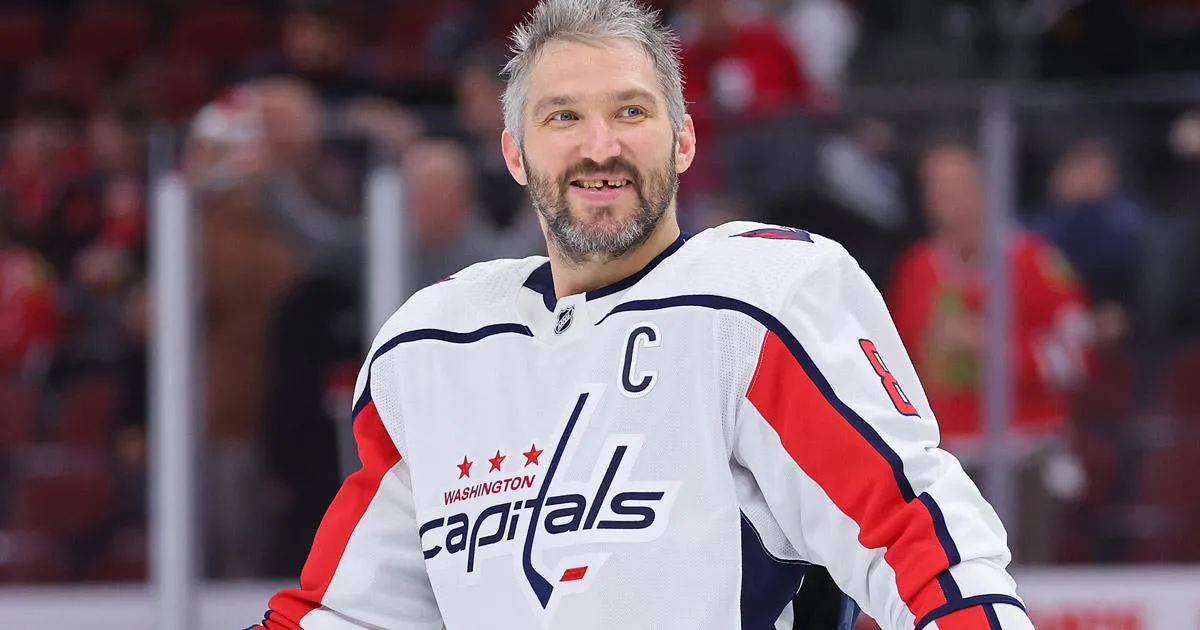 Alex Ovechkin of the Washington Capitals.