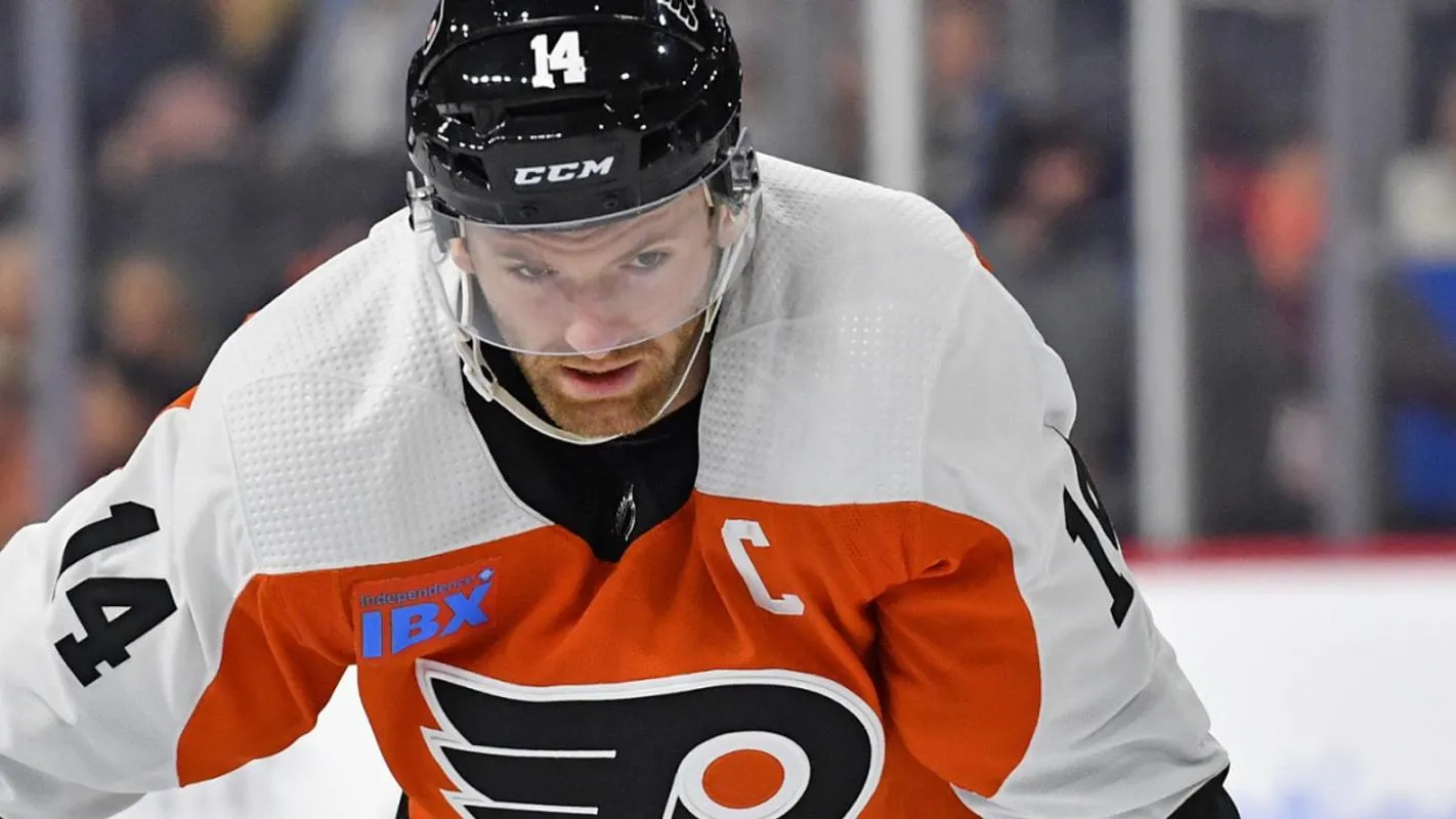 Sean Couturier, captain of the Philadelphia Flyers