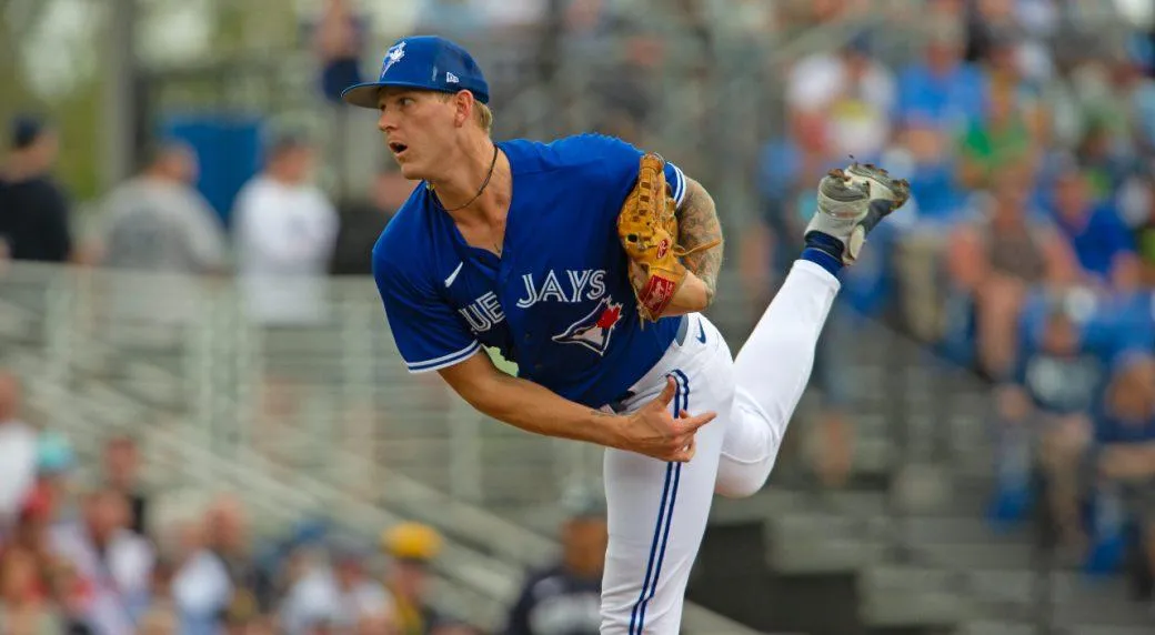 Blue Jays pitcher Bowden Francis