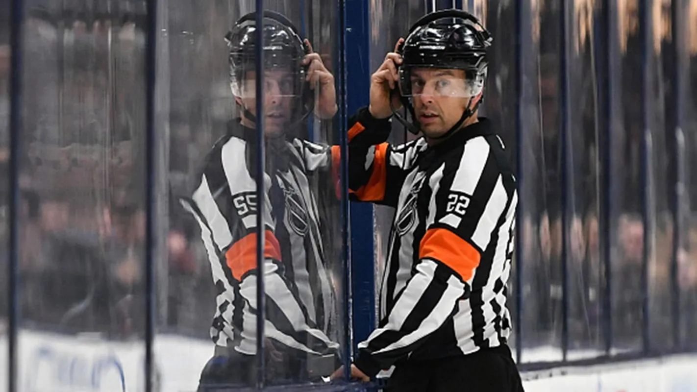 An NHL official.