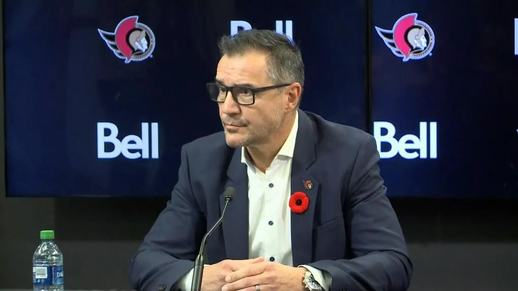 Steve Staios, General Manager of the Ottawa Senators.