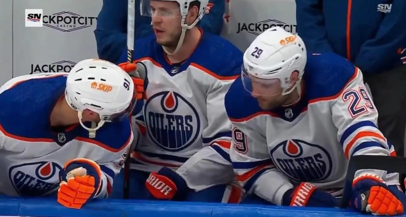 Oilers teammates Evander Kane and Leon Draisaitl