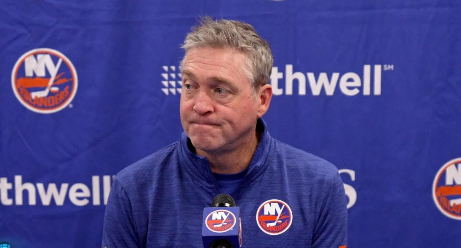 Patrick Roy en point de presse