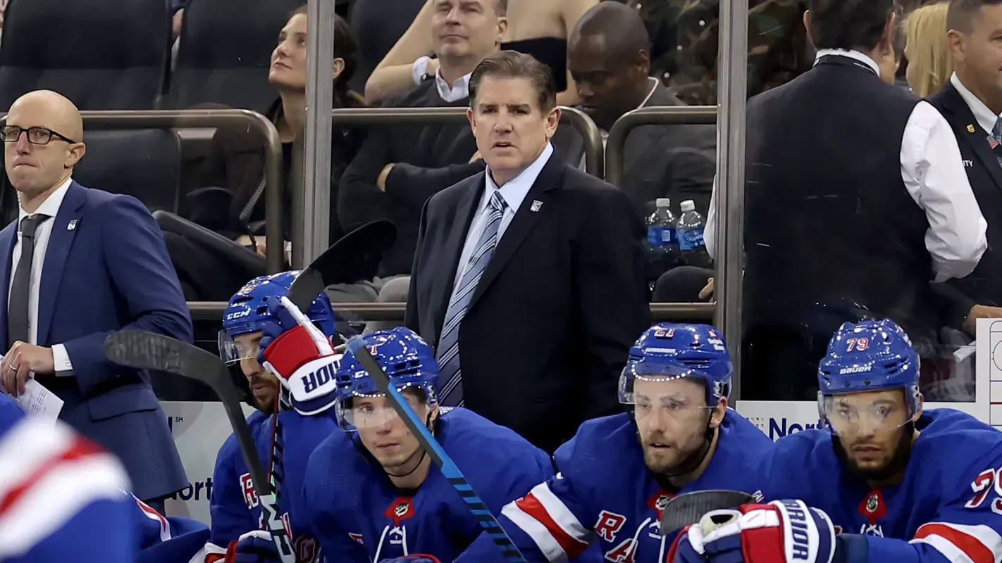 Peter Laviolette, Head Coach of the New York Rangers.