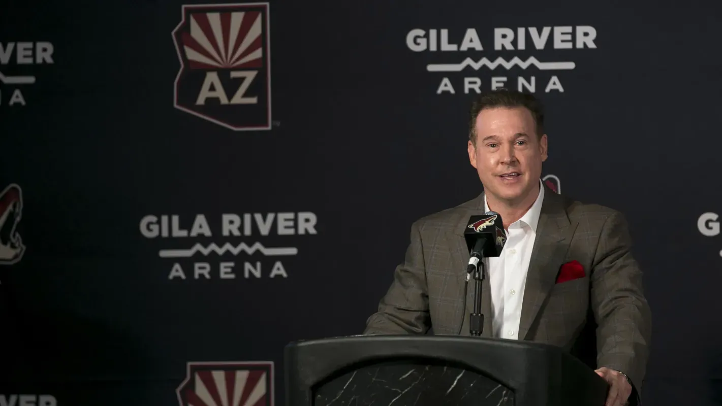 Arizona Coyotes owner Alex Meruelo.