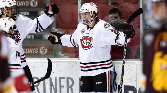 Veeti Miettien of the St. Cloud State Huskies.