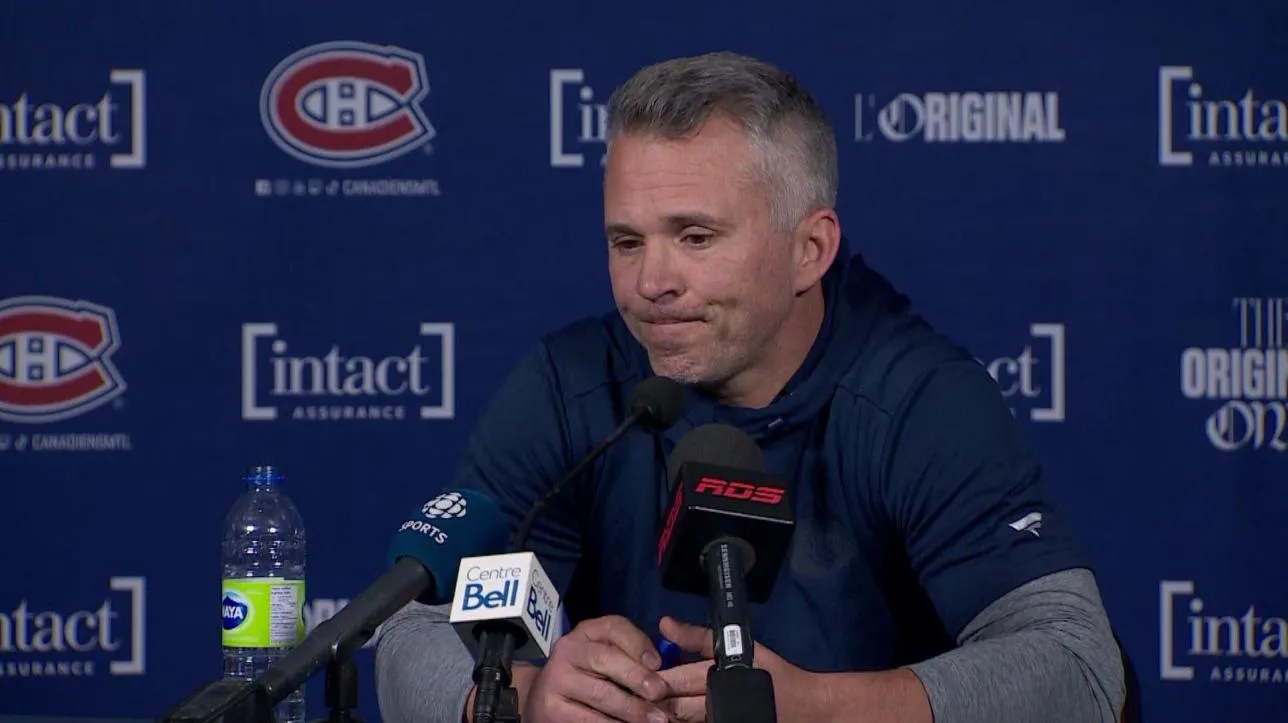 Martin St-Louis en point de presse