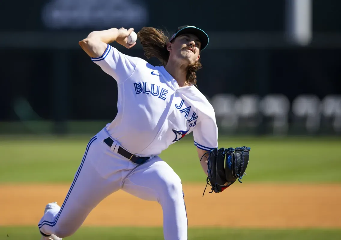 Hagen Danner upset over Topps card misprint #mlb #bluejays