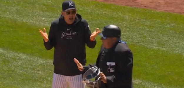Boone get tossed #mlb #yankees