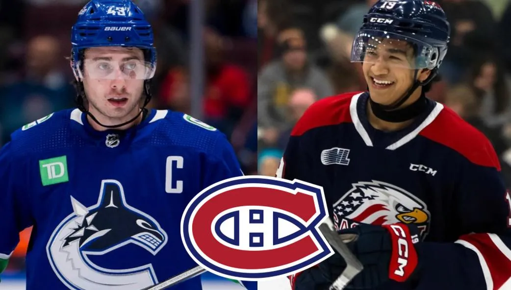 Quinn Hughes et Zayne Parekh