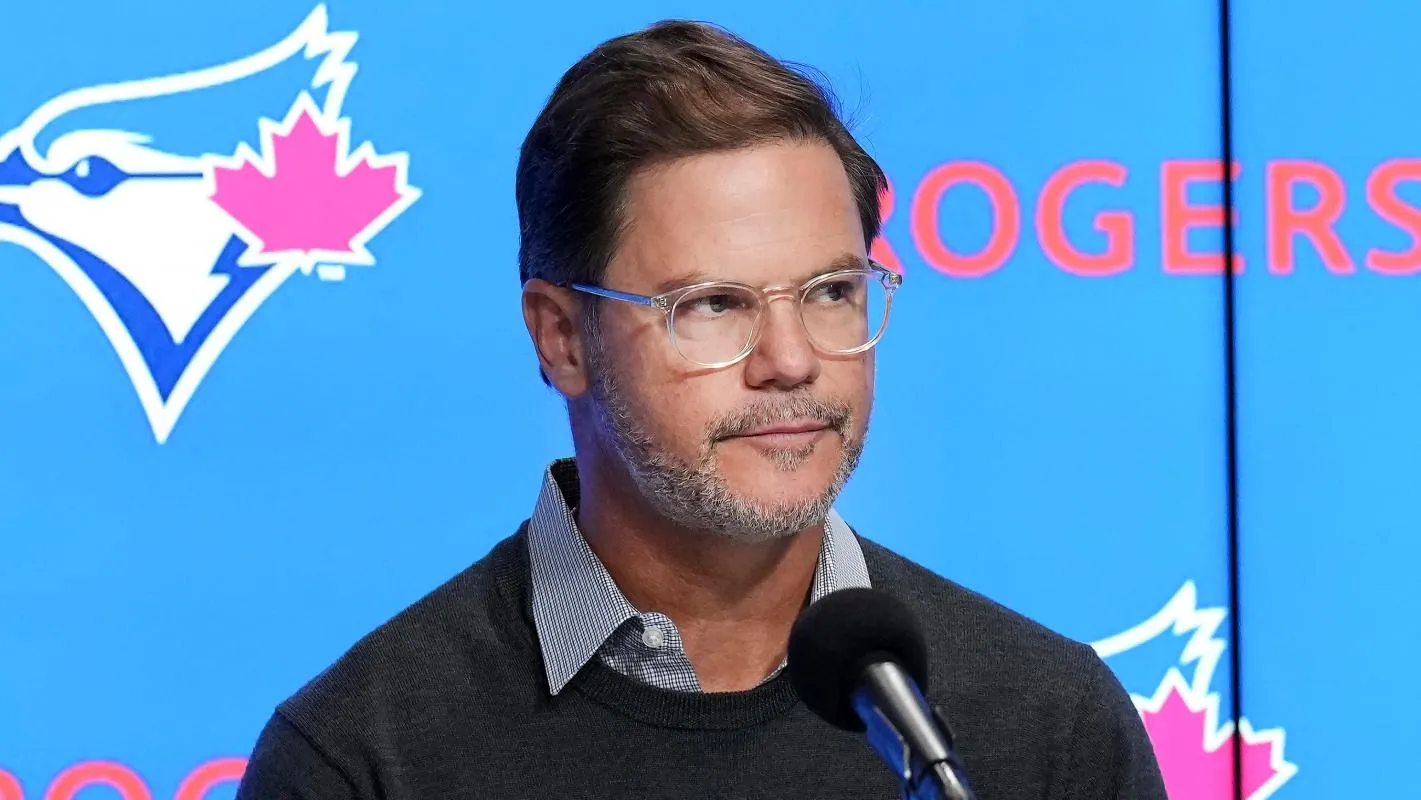 Toronto Blue Jays GM Ross Atkins in a post game interview.