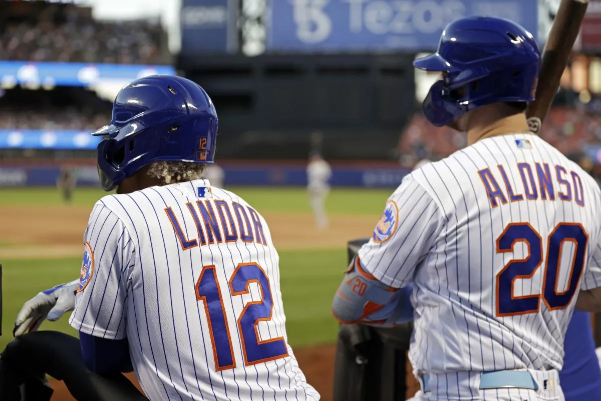 Lindor and Alonso #mets #bluejays #mlb