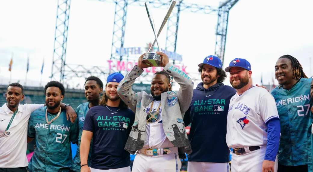 Blue Jays players at the All-Star game #bluejays #mlb