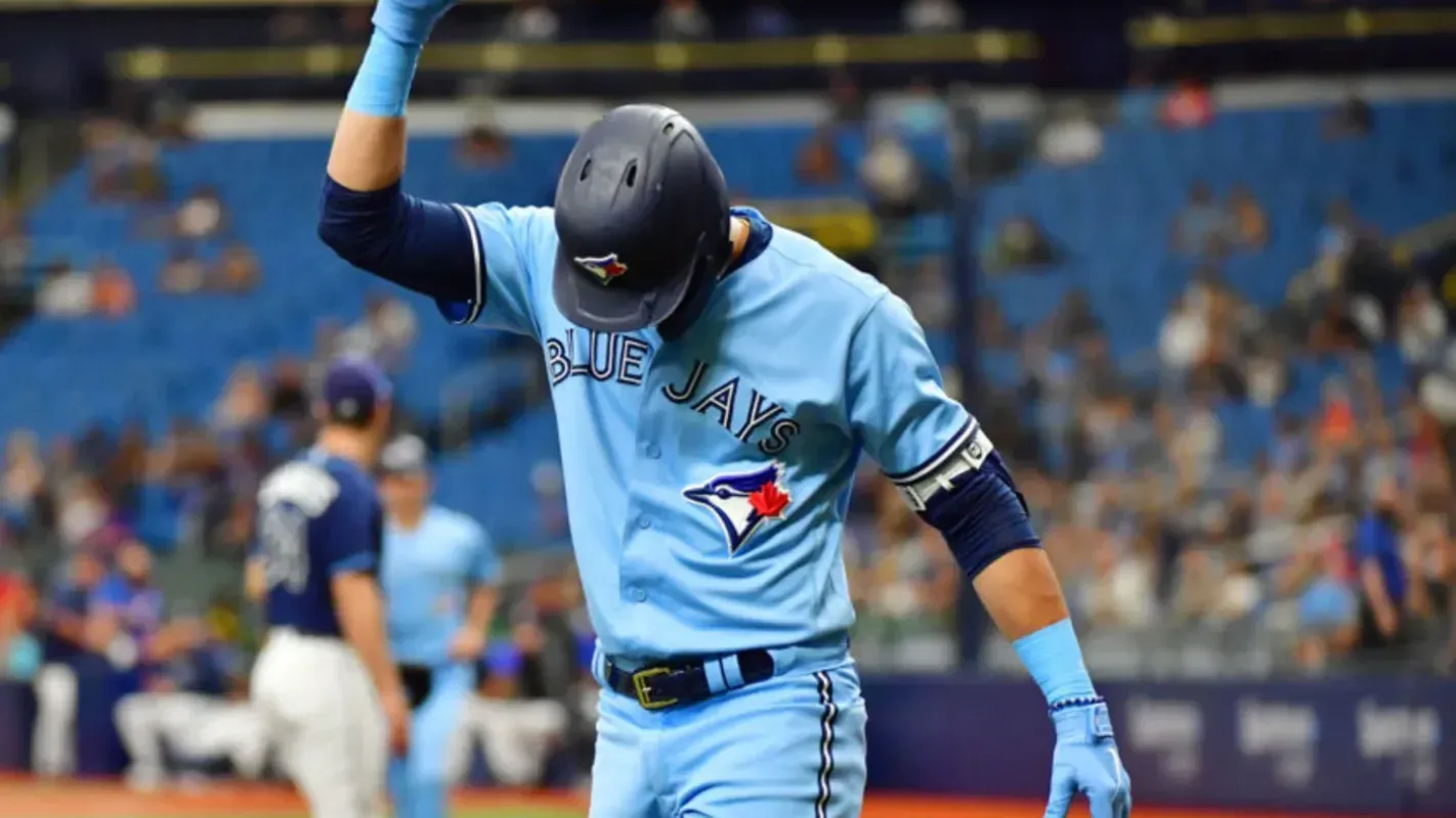Kiermaier strikes out #bluejays #mlb
