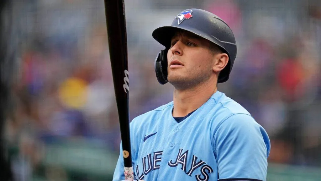 Varsho injures himself against the Guardians #guardians #bluejays