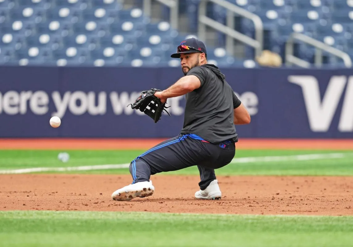 Kiner-Falefa at practice #bluejays #mlb