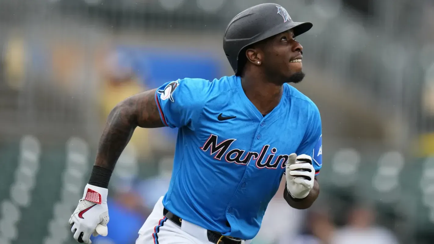 Anderson with the Marlins #bluejays #marlins #mlb