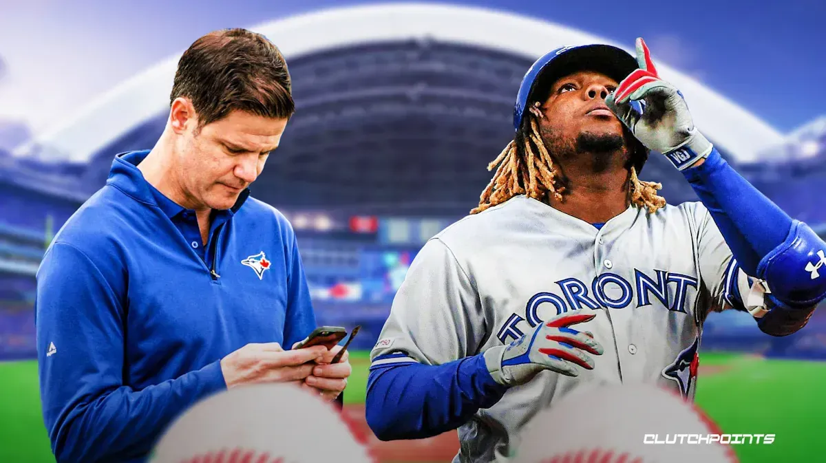 Guerrero and Atkins #bluejays #mlb