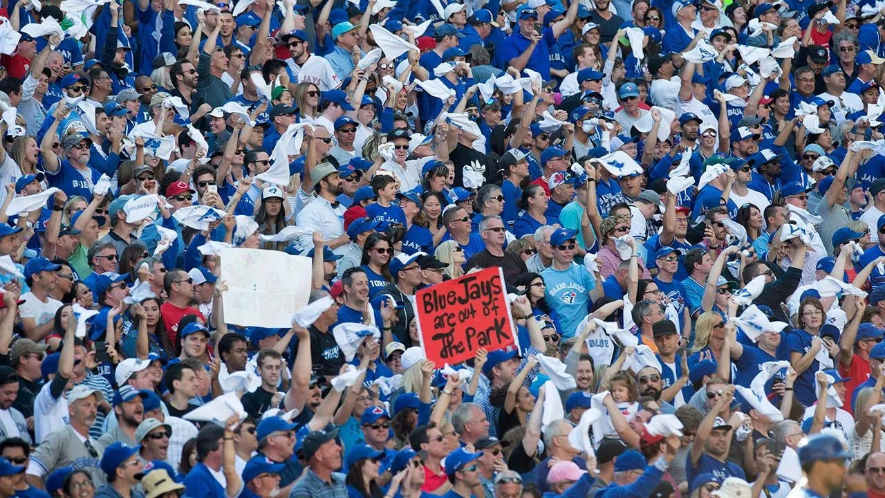 Blue jays fans in Seattle #bluejays #mlb