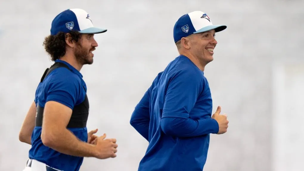 Romano and Green at Spring training #bluejays #mlb