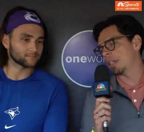 Bichette interview #bluejays #mlb