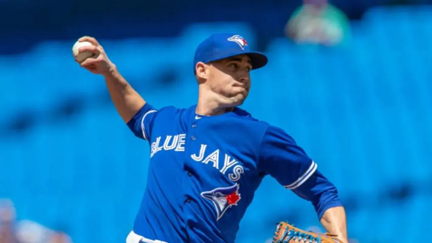 Sanchez on the mound for the Blue Jays #bluejays #mlb