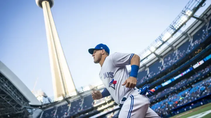 Varsho at the Rogers centre #bluejays #mlb