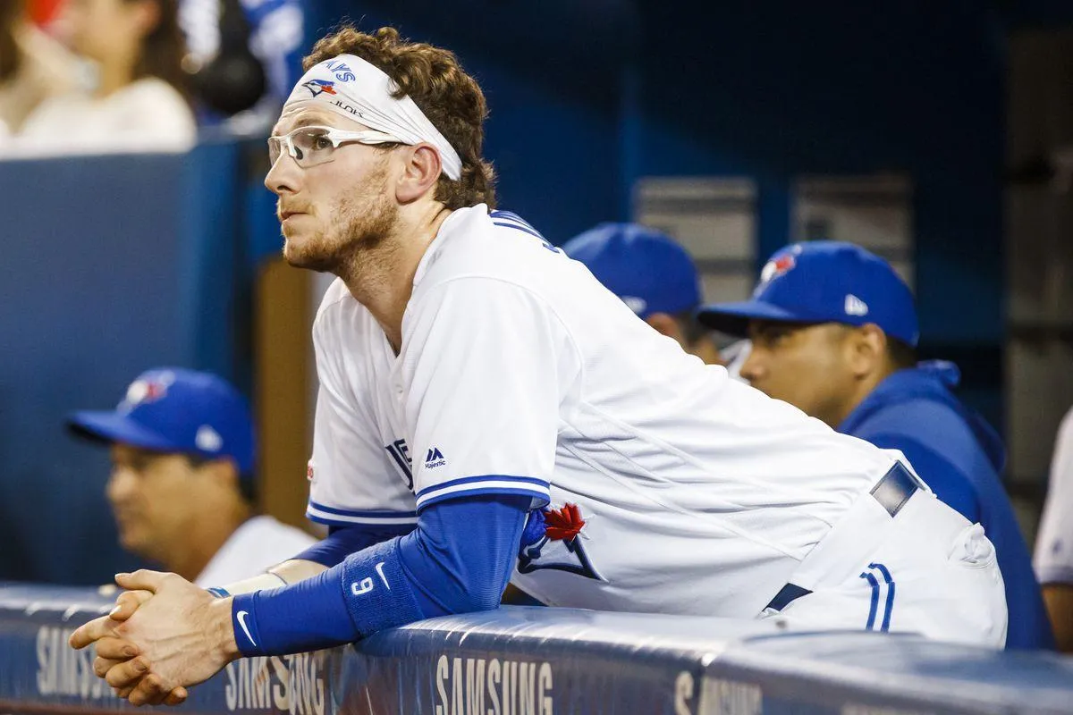 Jansen in the Blue Jays dugout #bluejays #mlb