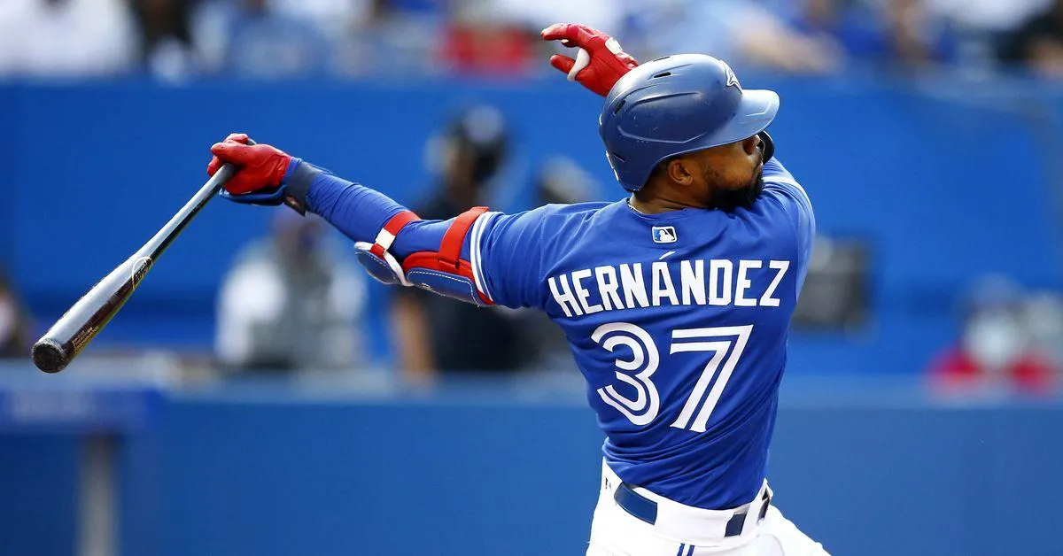 Hernandez with the Blue Jays #bluejays #mlb