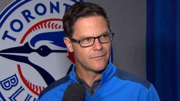 Atkins during an interview #bluejays #mlb