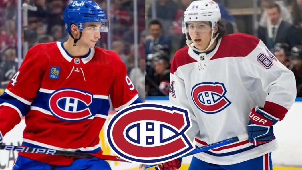 Logan Mailloux, David Reinbacher, Canadiens de Montréal