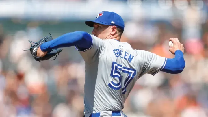 Green pitching for the Blue Jays #bluejays #mlb